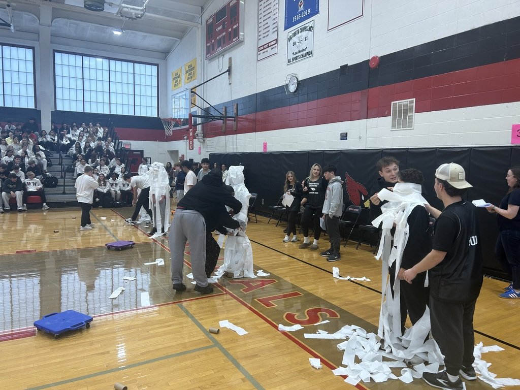 WestwoodRegHS's tweet image. Thank you to the High School Student Council for organizing our Winter Pep Rally! Go Cards!