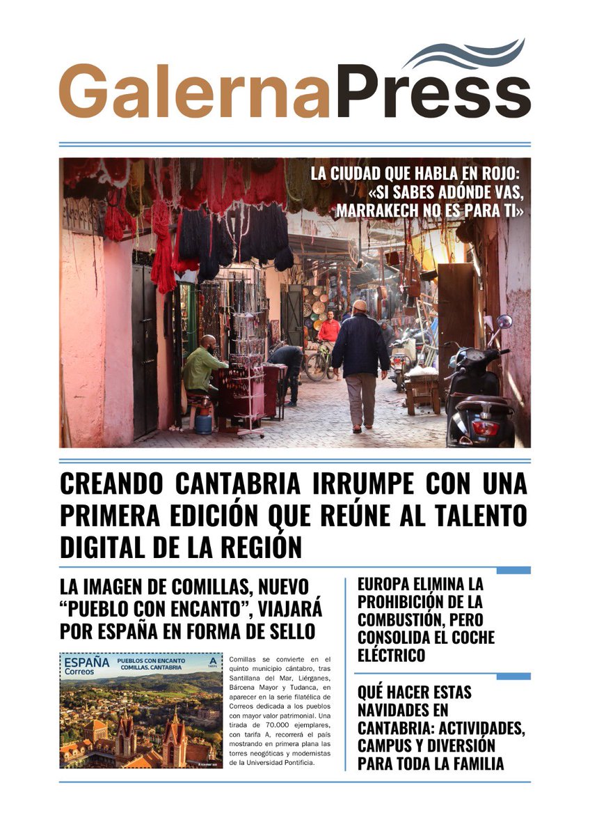 🟠 ¡Buenas noches a todos! ¿Sin plan para este viernes? ¡No hay problema! Estamos aquí para traerte los reportajes más interesantes, de la mano de 𝗚𝗮𝗹𝗲𝗿𝗻𝗮 𝗣𝗿𝗲𝘀𝘀. Lee nuestros artículos en nuestra web 💻📲: galernapress.es