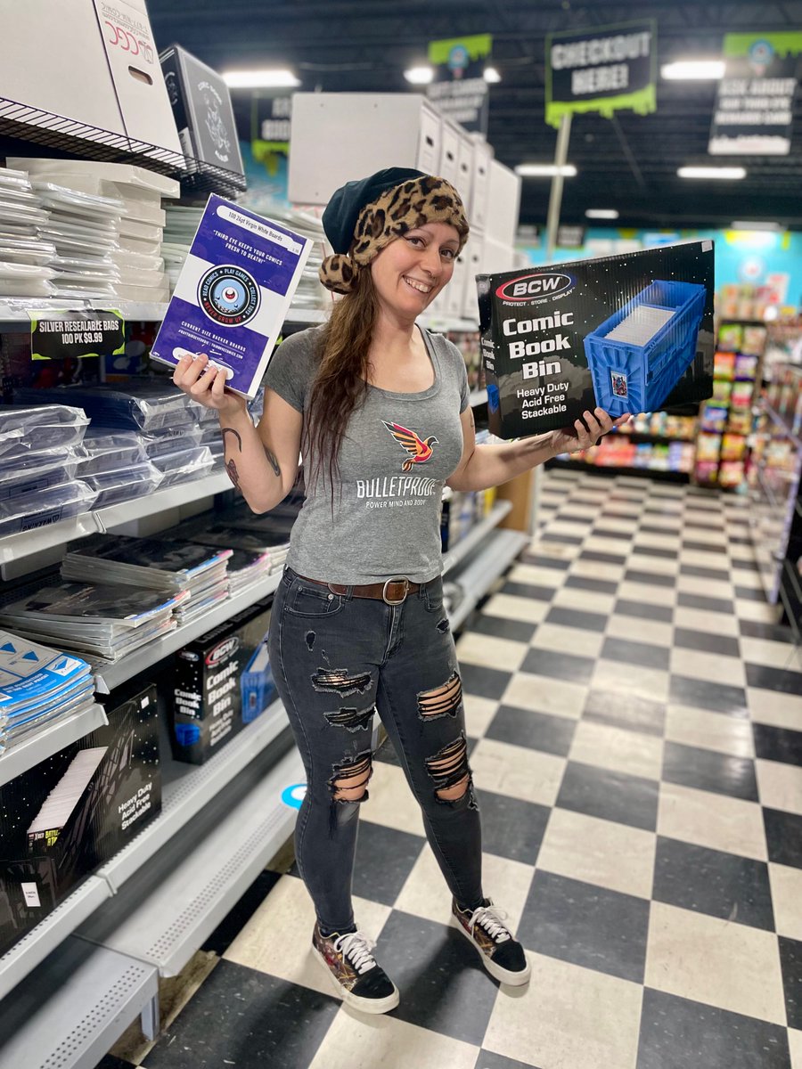 Your comics deserve the BEST protection!! Check out our comic