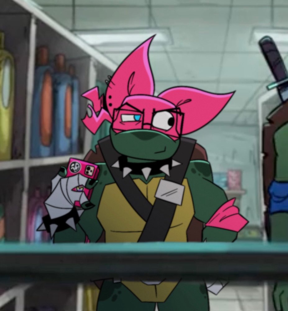 artjitzu's tweet photo. had to edit my oc into a #TOTTMNT screenshot! their name is ashton, i forgot if i've mentioned my ocs here?
#tottmntleo #tottmntraph #tottmntmikey #tottmntdonnie #TalesofTheTMNT #tmntoc https://t.co/clG9WoRxug