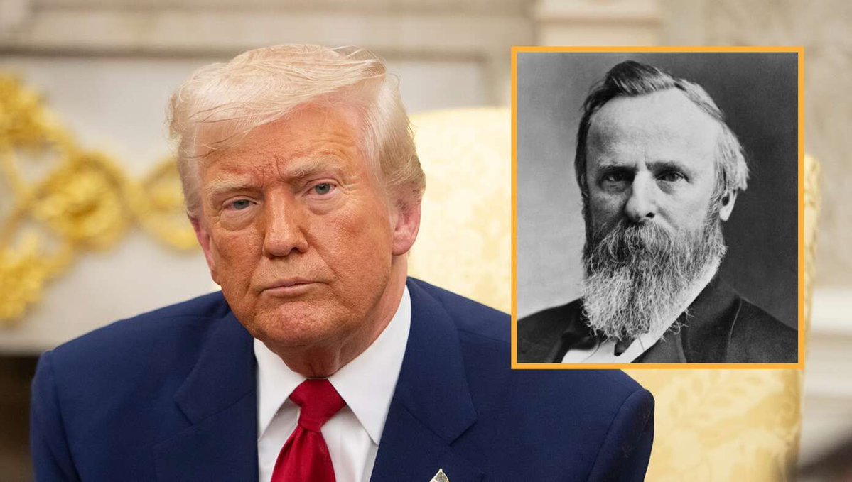 Trump Hard At Work Coming Up With Insulting Plaque For Rutherford B. Hayes buff.ly/BzIqLGG