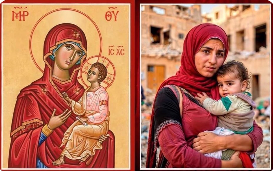 mhdksafa's tweet image. While you celebrate the birth of the baby on the left, don't turn a blind eye to the massacre committed against the baby on the right.