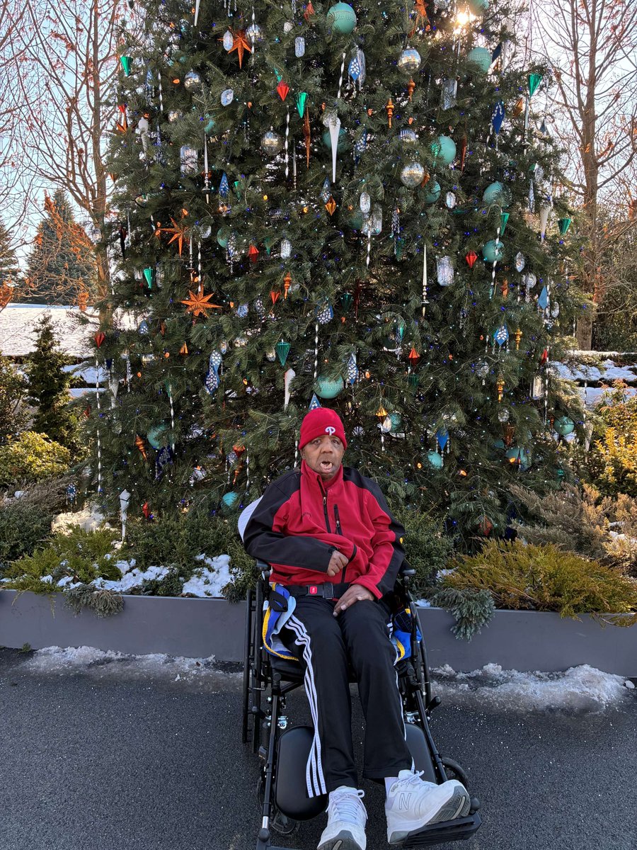 Wesley recently enjoyed a trip to Longwood Gardens where he got to see all their holiday lights!
