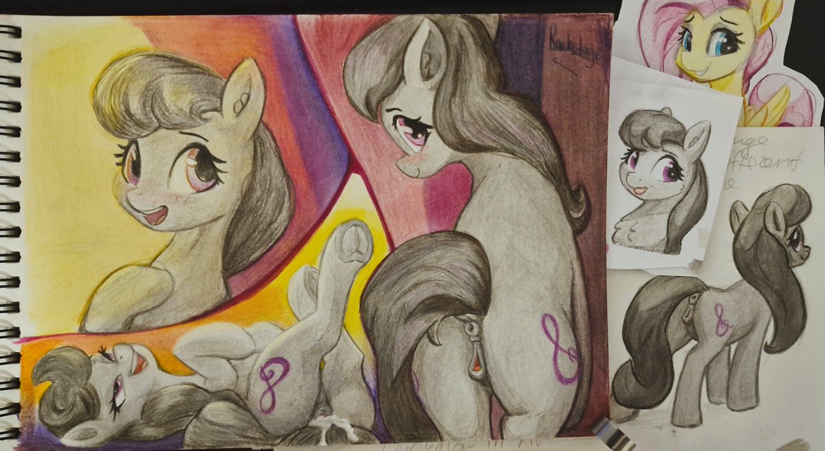 bought some pencils, no clue how to color properly (yet) but having fun