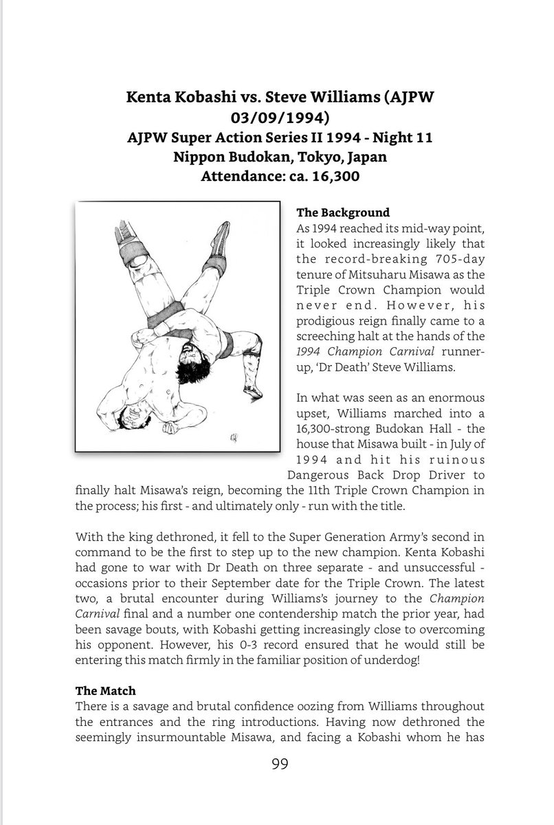 REALRobGoodwin's tweet photo. Building Blocks: 50 of Wrestling’s Best Matches is out NOW right now in Paperback and e-book formats on Amazon with illustrations by the phenomenal @ShiningWizardDs

The perfect Xmas present for wrestling fans! 

Ebook: https://t.co/3NKSrTg61h

Paperback: https://t.co/Yw3TMuaYOO

#wwe | #aew | #njpw | #njpwworld | #ajpw | #noahghc | #STARDOM