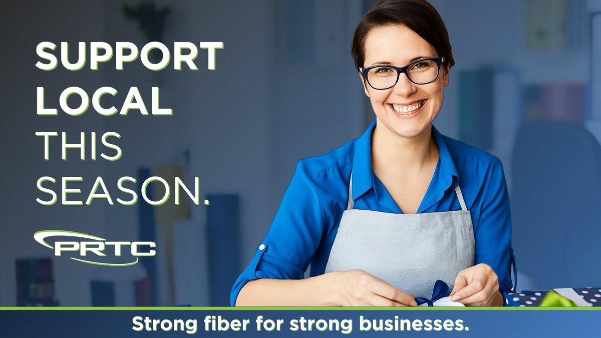 PalmettoRural's tweet image. This holiday season, support the businesses that make our community strong. 💙 PRTC is proud to power local shops with reliable Business Fiber.

Upgrade Today: prtc.us/business 
-
#SmallBusiness #LocalStrong #PRTCFiber