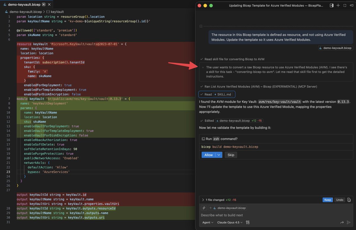 JohnLokerse's tweet image. I did some testing with SKILLS.md in GitHub Copilot, and it's so cool! 🔥 

To start with Skills, think about your day-to-day work in your domain. Make your agent a specialist in those tasks by defining instructions in skills. Ask yourself: What are repeatable tasks…
