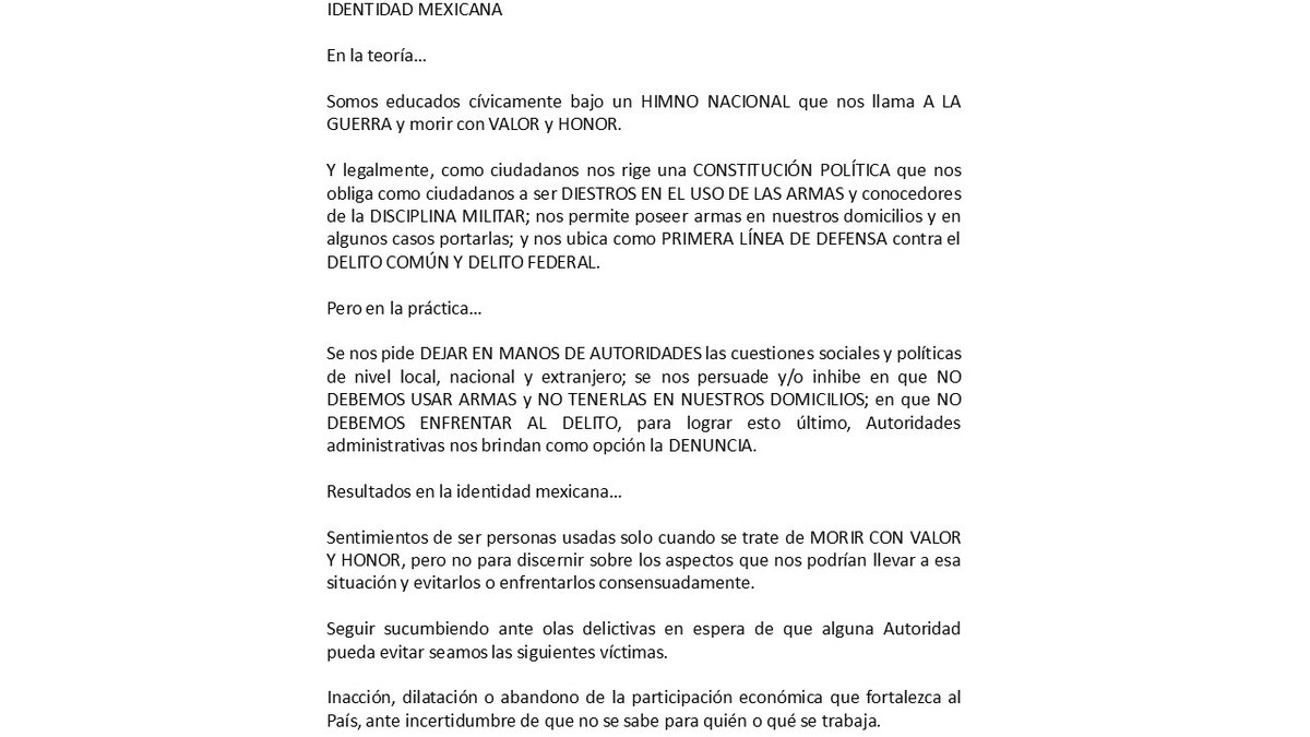 Eh aquí un resumen de opinión en cuanto a la IDENTIDAD MEXICANA...