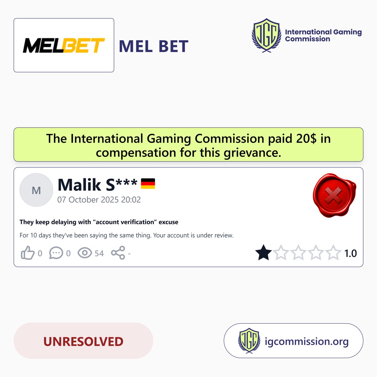 IG Commission tweet media