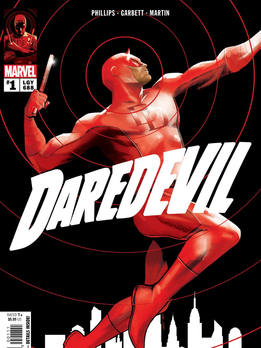 manwithoutfear's tweet image. The return of the corner box on Daredevil #1 in March!
Shared by @LeeGarbett on Instagram