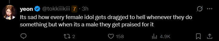 Dooocccnft's tweet photo. @tokkiiikiii "double standard?"  :) https://t.co/TamKinQXXG