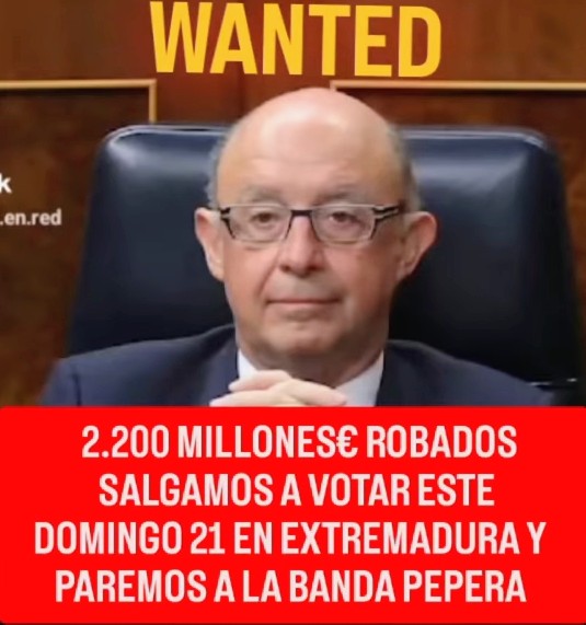 Extremeños..Un poquito de por favor a la hora de votar..Las extremas derechas sólo traen Muerte y Saqueo 👇