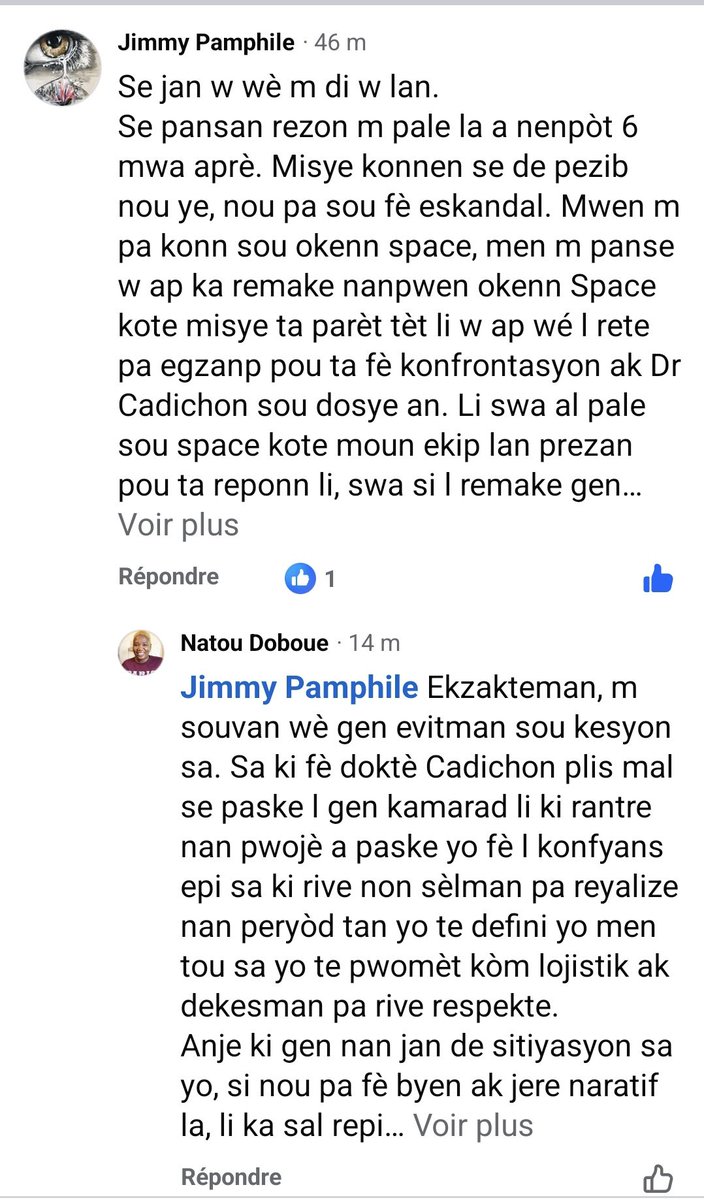 Moun ki fanatik animatè an, me akizasyon ap fèt avèk fraka wi, yo di animatè a pran yon kòb li lage pyel wi… 

Nou pap pale de sa ?