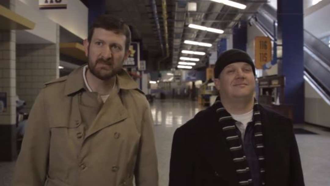 griggsbd's tweet image. Just found out that the @LouieSTLBlues Home Alone spoof from 2014 is no longer on the YouTube channel. Found a couple screenshots from it, but the video itself is gone, even after doing some digging in the Internet Archive. Please @StLouisBlues post the video.