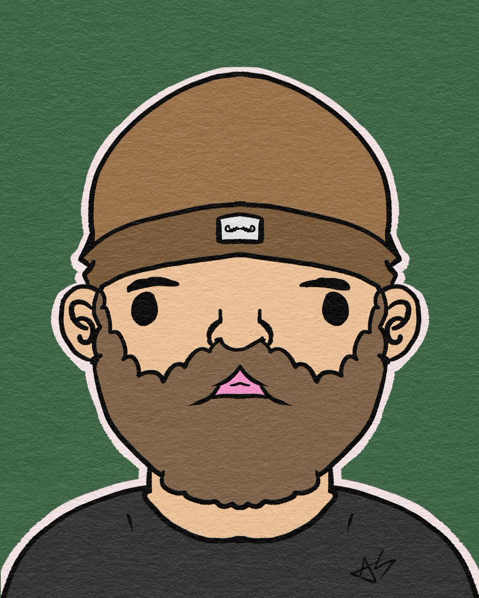 Updating my PFP on all platforms to a refreshed version of an older art piece by AdviceSkeleton 🤠