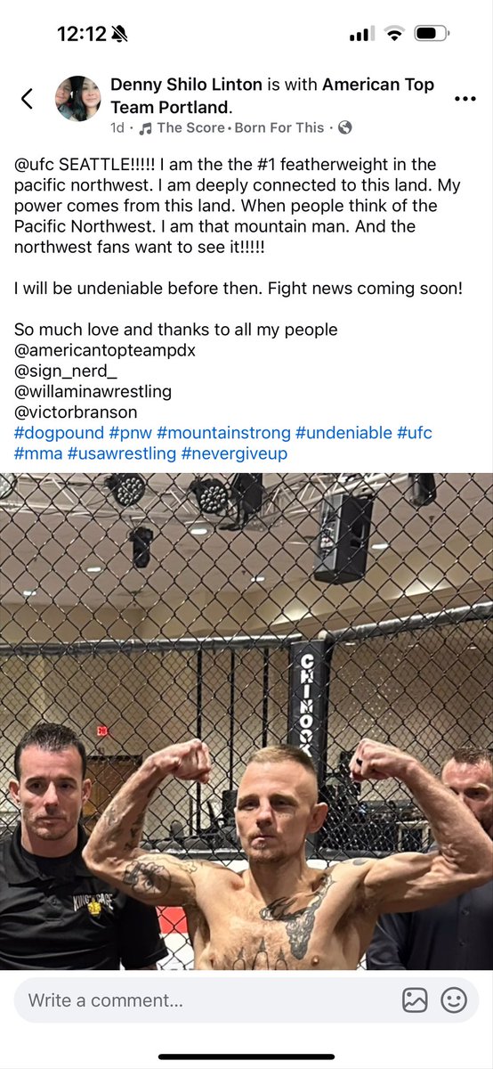TyButler15's tweet photo. @danawhite @ufc @seanshelby give this man a shot. https://t.co/12UBvCxBKv