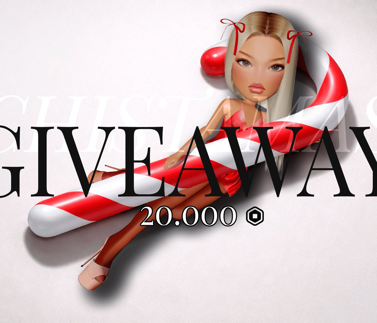 🎁 20,000 ROBUX GIVEAWAY 🎁

4 winners — 5,000 ROBUX each 💸
🎄 Ends on December 25th

To enter:
1️⃣ Like &amp; Repost
2️⃣ Follow <a href="/gmariverse/">MARI</a>
3️⃣ Join the GMARI Roblox group -> roblox.com/communities/33…

#Roblox #Robux #RobuxGiveaway #RobloxDEV #RobloxDevs #RobloxUGC #RobuxGWS #Christmas