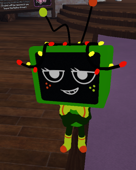 veepiIIed's tweet image. #predicting someone is going to make artwork with vee tied up in christmas lights because of this skin..........