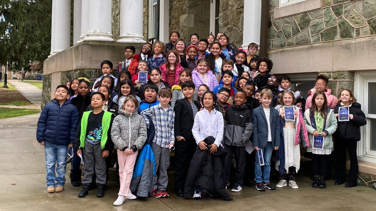 Today our 3rd Graders got an early holiday treat! They visited West Chester University to see the Brandywine Ballet's performance of The Nutcracker. They loved seeing a live performance and were very impressed with all of the ballet dancers! #BridgeportProud <a href="/UpperMerionSD/">Upper Merion Area School District</a>
