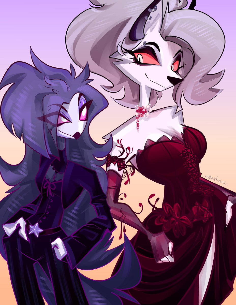 _qashaq_'s tweet image. ohh noo😩
how could i forget to show you the fashion girls?
#HelluvaBossLoona #HelluvaBossOctavia #Loona #Octavia