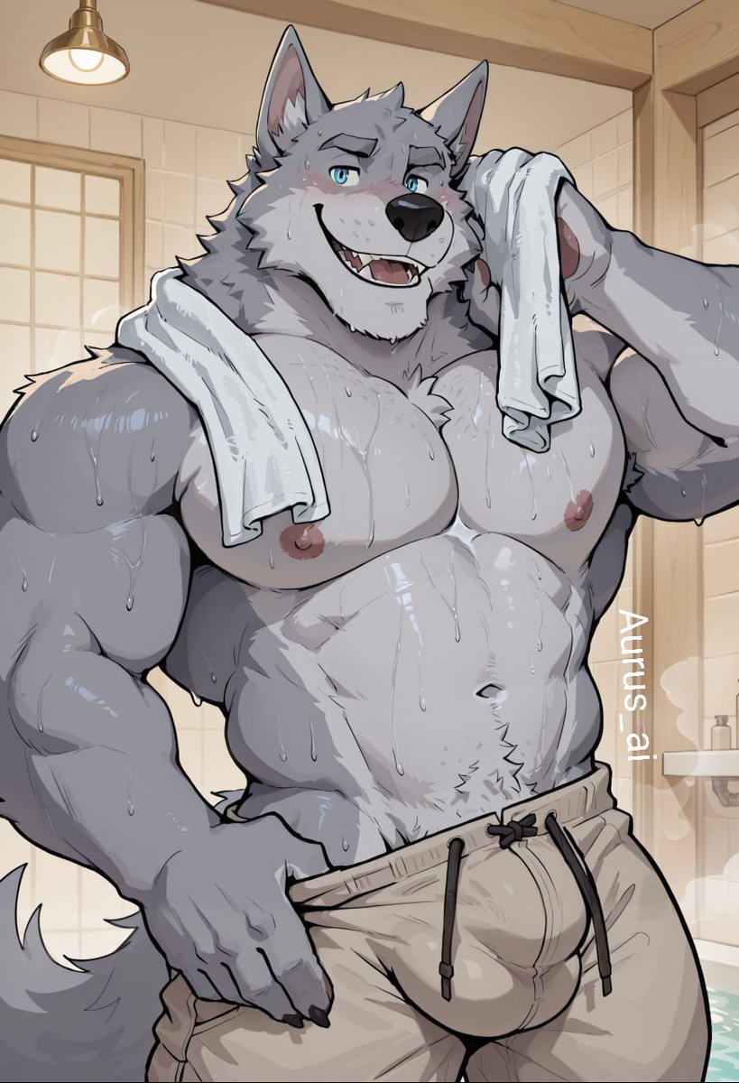 If you want, I can join you and rub your back :)

#AIart #Yiff #furry #furryart #NSFW