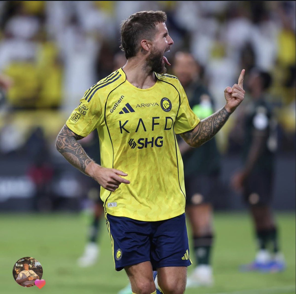 Grntx7's tweet image. 🚨📊— من بين لاعبي #النصر لا يوجد لاعب مرر للامام اكثر من انييغو مارتينيز بـ 197 تمريرة منها 169 تمريرة صحيحة وبدقة 85.7%