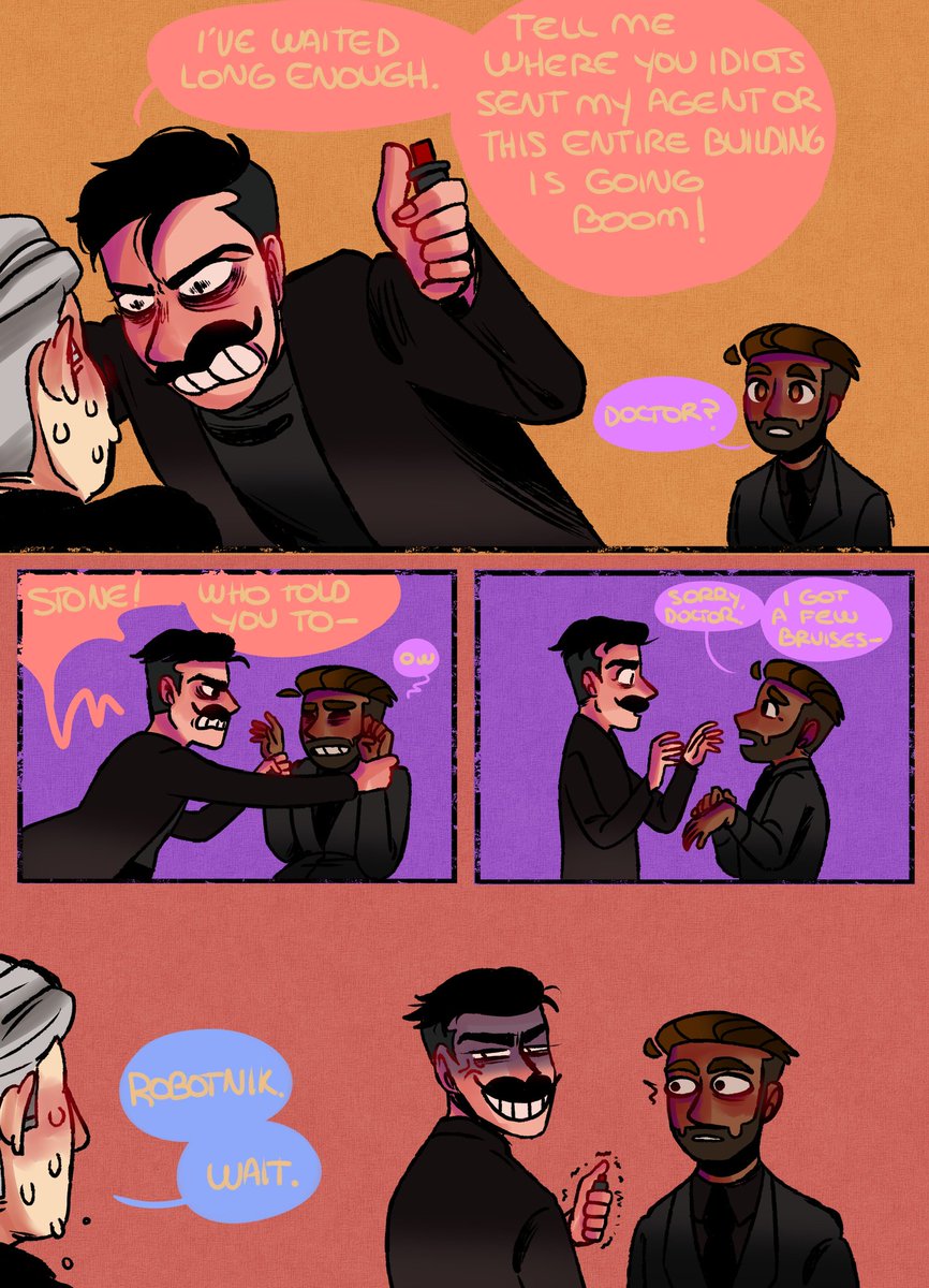 G.U.N never sent Stone on any missions again
#stobotnik #sonicfanart #agentstone #drrobotnik