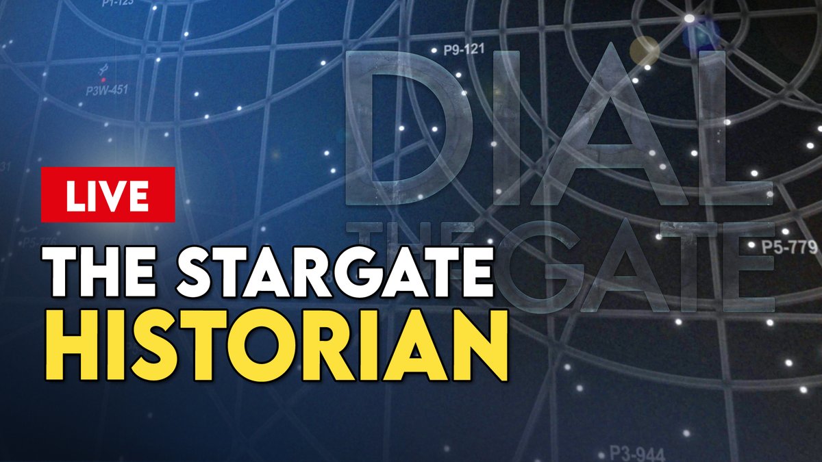 Our 2025 livestream hangouts wrap up TODAY with David Read from Dial the Gate! We're talking about the #Stargate oral history project, Stargate's return, and what we did in Vancouver this week. 

Friday @ 2pm PT / 5pm ET (10pm BT) on YouTube: 
youtube.com/watch?v=OjoiJS…