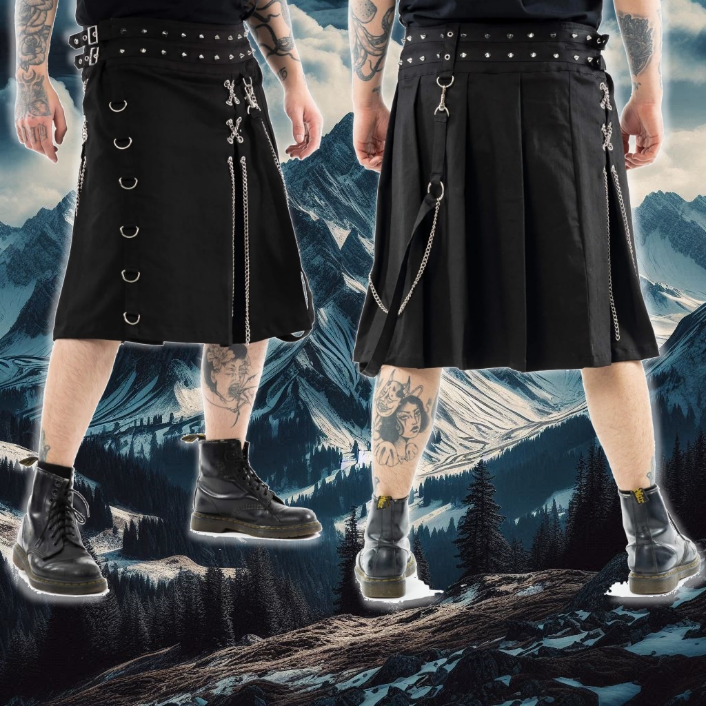 PunkGothicShop's tweet photo. Kilt Schottenrock Chemical Black 👍
https://t.co/SGLeRhNQJV
Der derbe Schottenrock ist seitlich und hinten plissiert und wird seitlich mit Schnallen geschlossen.
#kilt #schottenrock #mittelalterfest #goth #gothics #gothicstyle #gothicstore #gothicshop https://t.co/UukGHhulCe