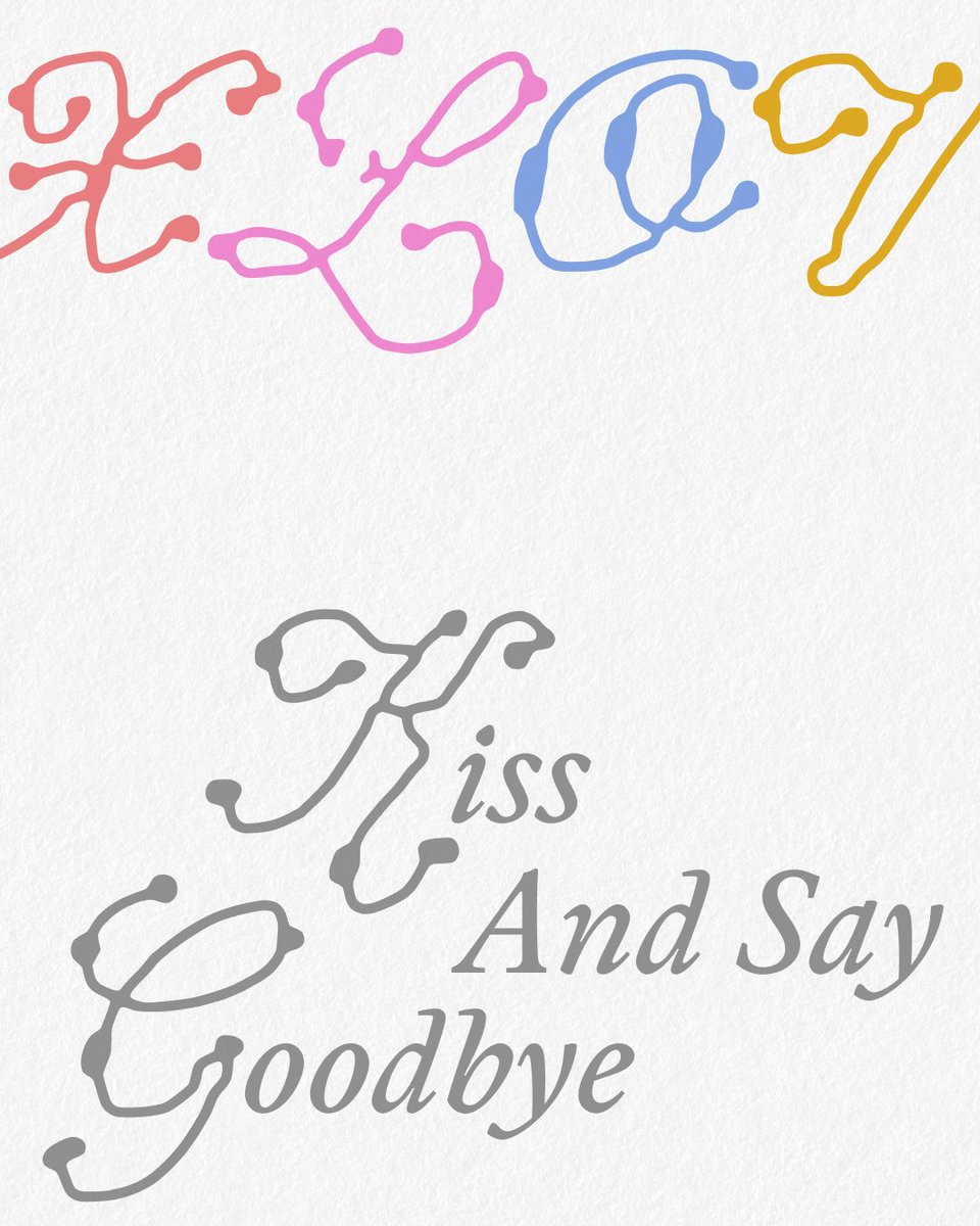 flow___ery's tweet image. 'Kiss And Say Goodbye' Lyrics Translation Poster ❤ Color-Coded Ver (sadge ver in the comment)

This song is so beautifully heart-wrenching. It's my most replayed XLOV B-side so I want create something for it. I hope Muti can showcase more song writings like this in the future 🐰