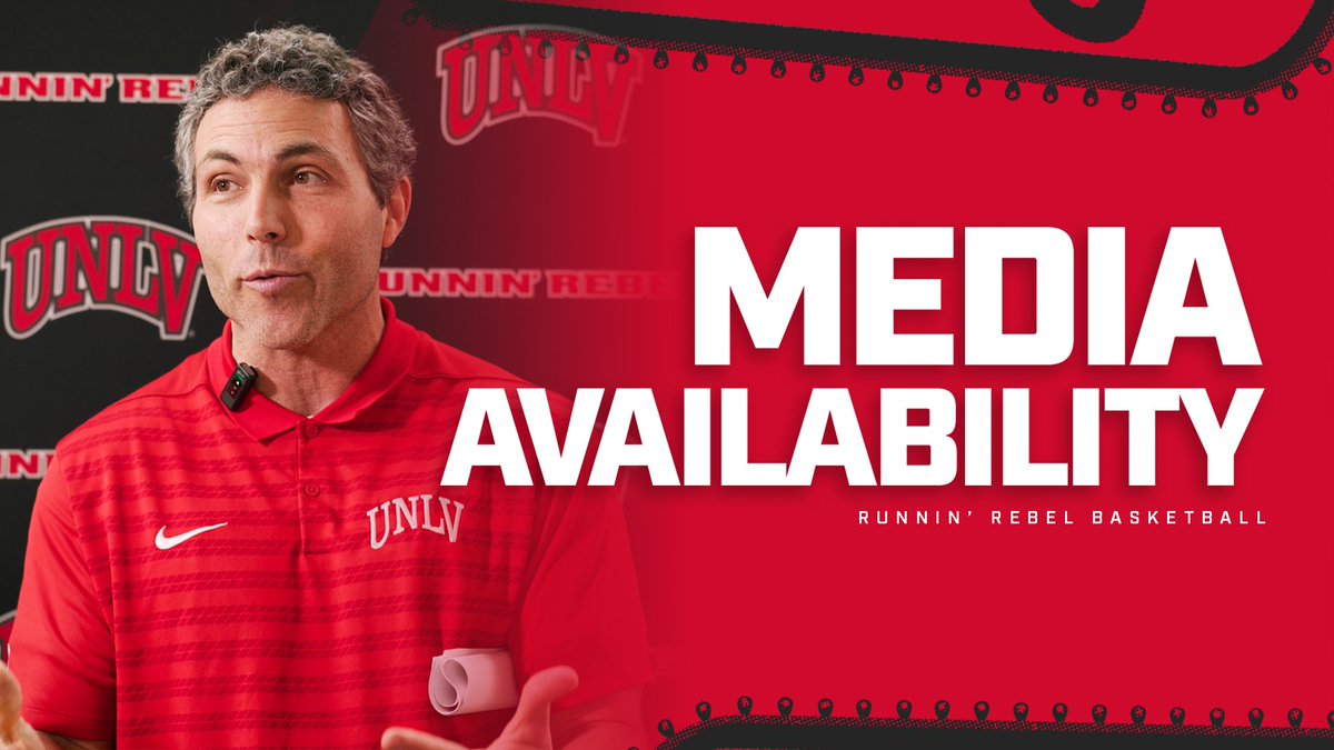 TheRunninRebels's tweet image. Media Availability - December 19, 2025          

Watch🔴: youtu.be/LI7ywmqgJlU