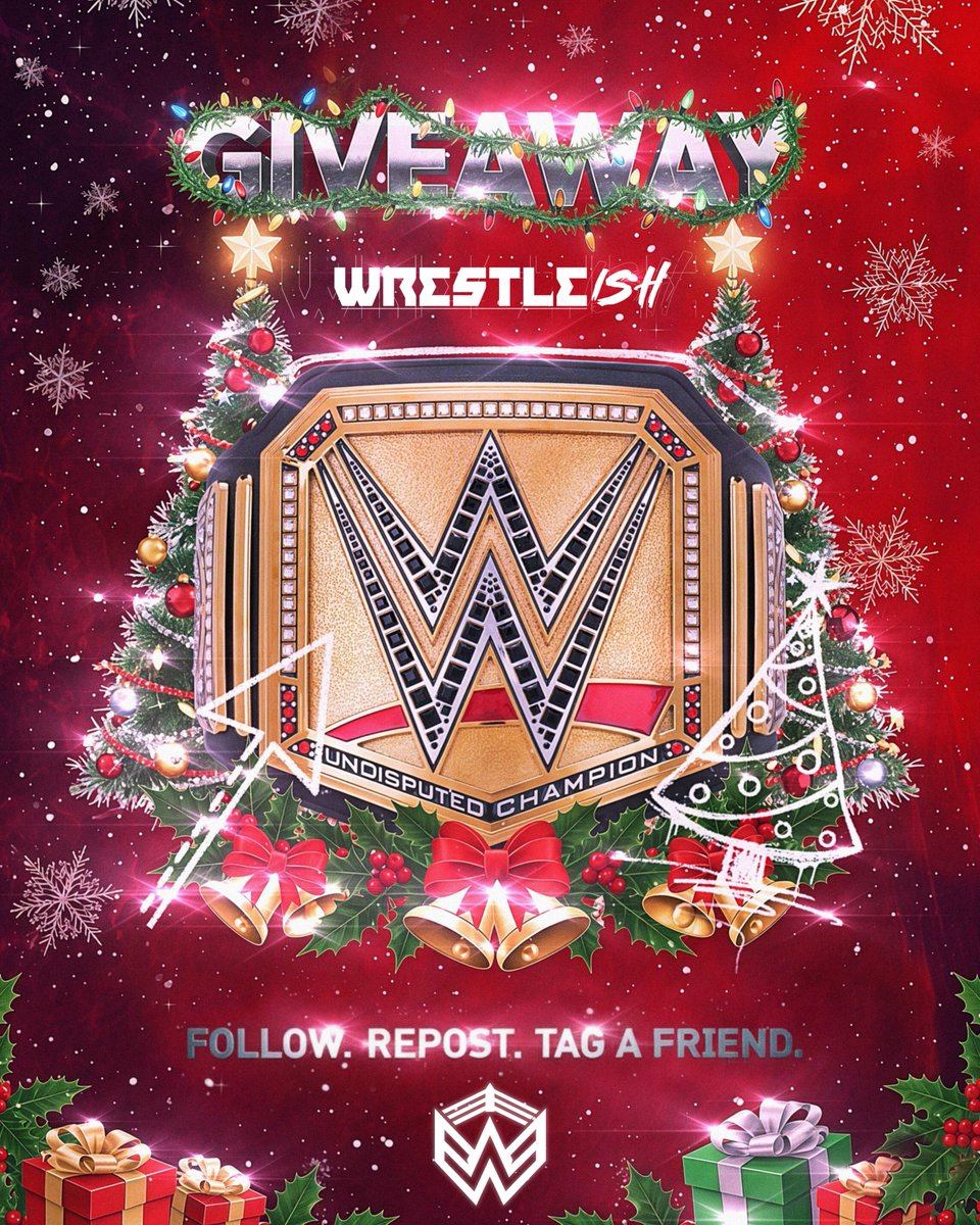🚨 WWE Championship Replica Giveaway! 🚨

We’re giving away an Undisputed #WWE Championship replica!

To enter:
❤️ Like
✔️ Follow
🔁 Retweet
👥 Tag a friend

Keep an eye out for bonus entry opportunities to boost your chances of winning.

🏆 Winner announced if we reach 5,000