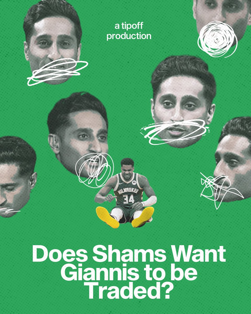Does Shams Want Giannis Traded?

(A thread)