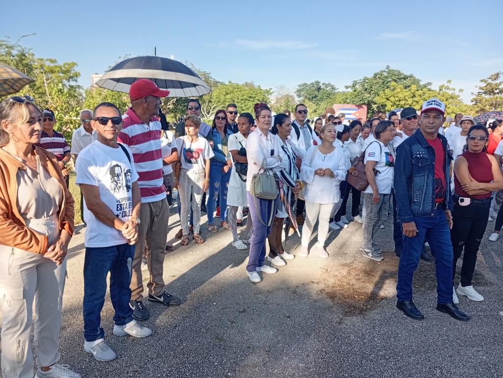 Se desarrolla acto político cultural en el municipio Urbano Noris en saludo al 67 aniversario del triunfo de la revolución.
#unorisxlavictoria
#CubaEsSalud