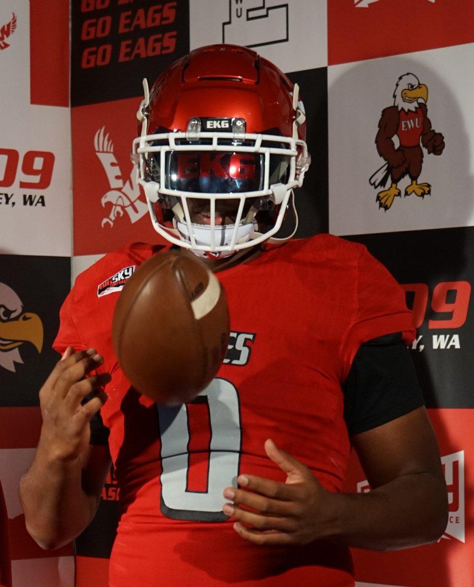 W_McKissick81's tweet image. "D1 DREAMS MEET REALITY"  
Thank you coaches for making me feel so comfortable at my new home.  Can't wait to get there in January!!!
@CoachBestEWU @Coach__York @CoachAnderson_M @EWUFootball
@CoachMitchGW @GWCfootball