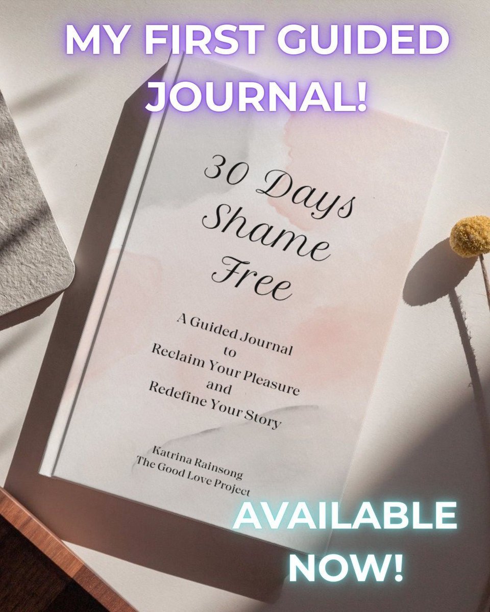 GoodLoveProject's tweet image. So grateful for the feedback on 30 Days Shame Free! 🎉
If you’ve been waiting for a sign, here it is:
✨ Your sexuality is yours to define.
✨ Your pleasure is worth exploring.
✨ Your story can be rewritten.
Start your journey: buff.ly/scJeY9E