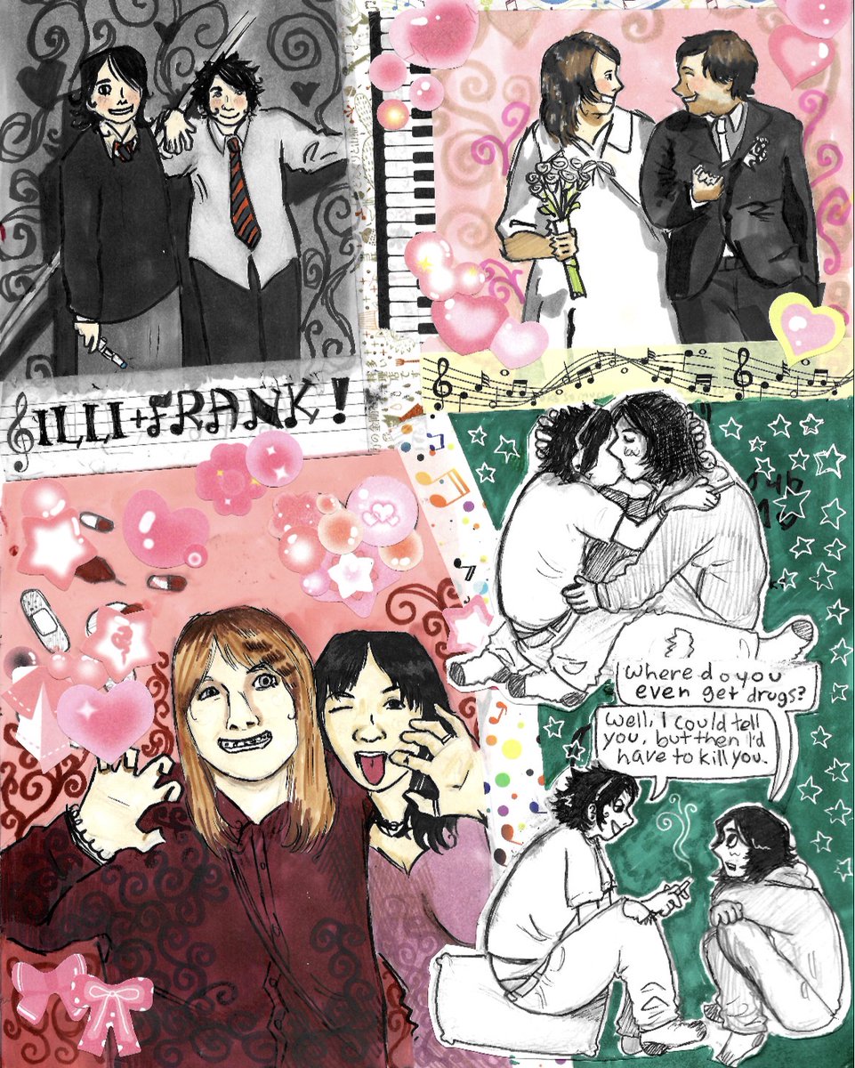 poetictr4gedy's tweet photo. frilli. lol. framia lesbian wedding. lol. my best frendz. lolll. frilli making out LOOOLLLL
#mcrfanart #frilli #framia ? https://t.co/ZxPYggNC5X