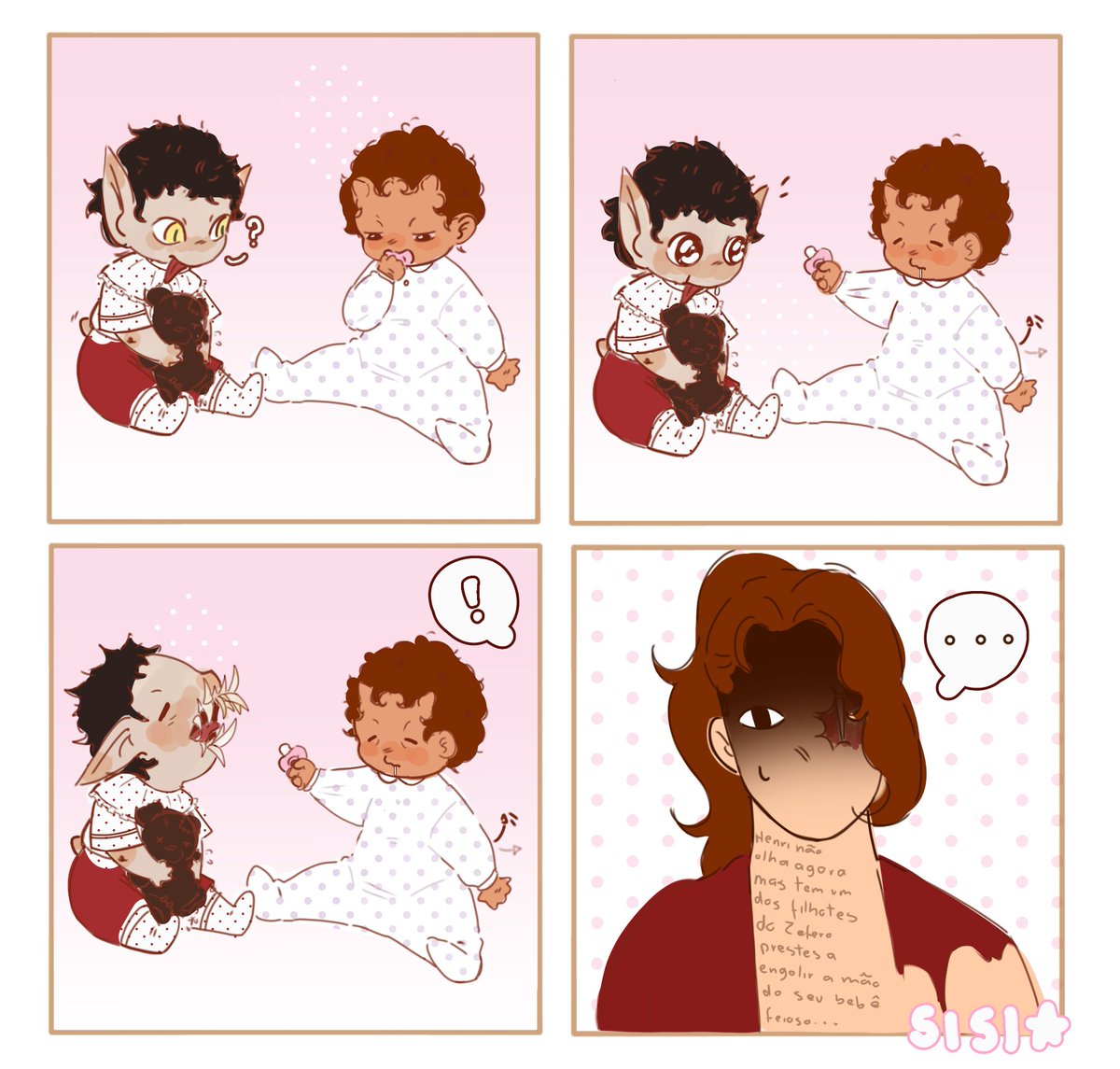 Sisizinho_'s tweet image. Quem teve essa ideia? || #HEXABABIES #HEXATOMBE