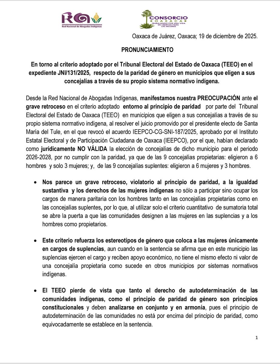 Red Abogadas Indígenas, RAI-MX🇲🇽 tweet media