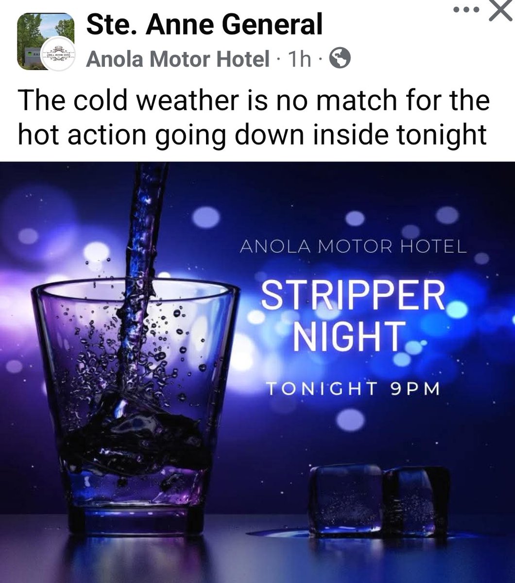 DefendCanada88's tweet photo. Stripper Night at the Anola Hotel. @RealLatarian69 sister is dancing ๐๐ค #strippersgoneWILD
#Stripperclub @GordonLyon14 @harry33swartz https://t.co/jAaIkYBm10