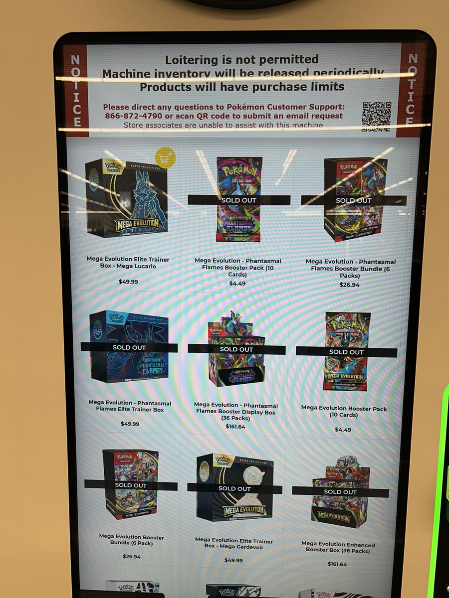 FoolRaul's tweet image. Vons Riverside Plaza. Mega ETB in stock @redlands_ie_tcg @TCG_IE_RESTOCKS @pok_re92689