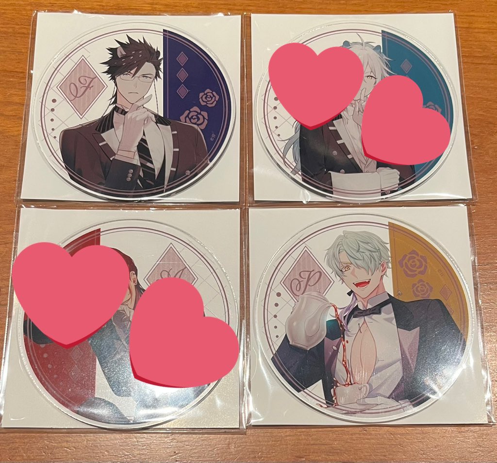 オトふゆ オトメイトマーケット2025 アクリルコースター アスコット