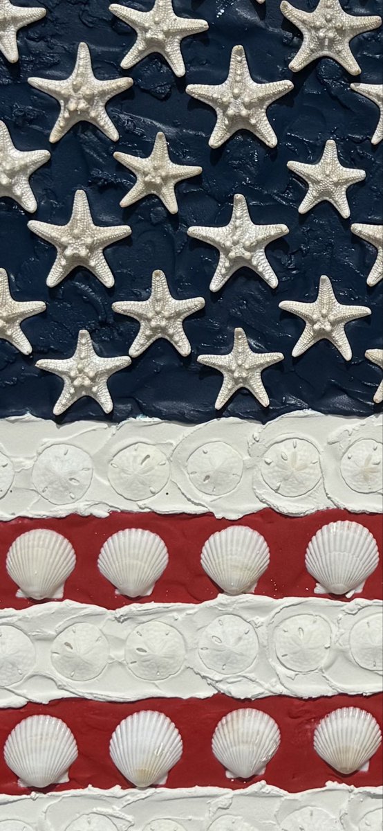 I am an immigrant who became an investment banker, later a rideshare CEO and a NYC taxi driver, then a mom and a small business owner, now an artist working on an American flag series for America’s 250th #America250  #Immigrant #nonpartisan #patriotism