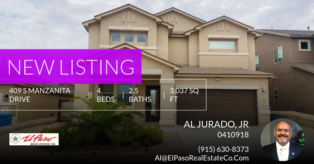 alsellsuhomes's tweet photo. ***3,073 square feet***
 looking for a 4 bedroom home in Horizon City, this new listing could be the one! Click for more pictures and information. Show someone who might be interested or call me at (915) 630-8373!

Al Jurado ... https://t.co/IcveTUhjoX https://t.co/qAIq6FNanf