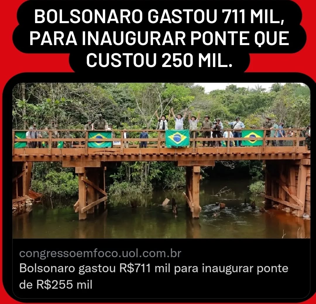 Pelas obras que se conhece os governos.