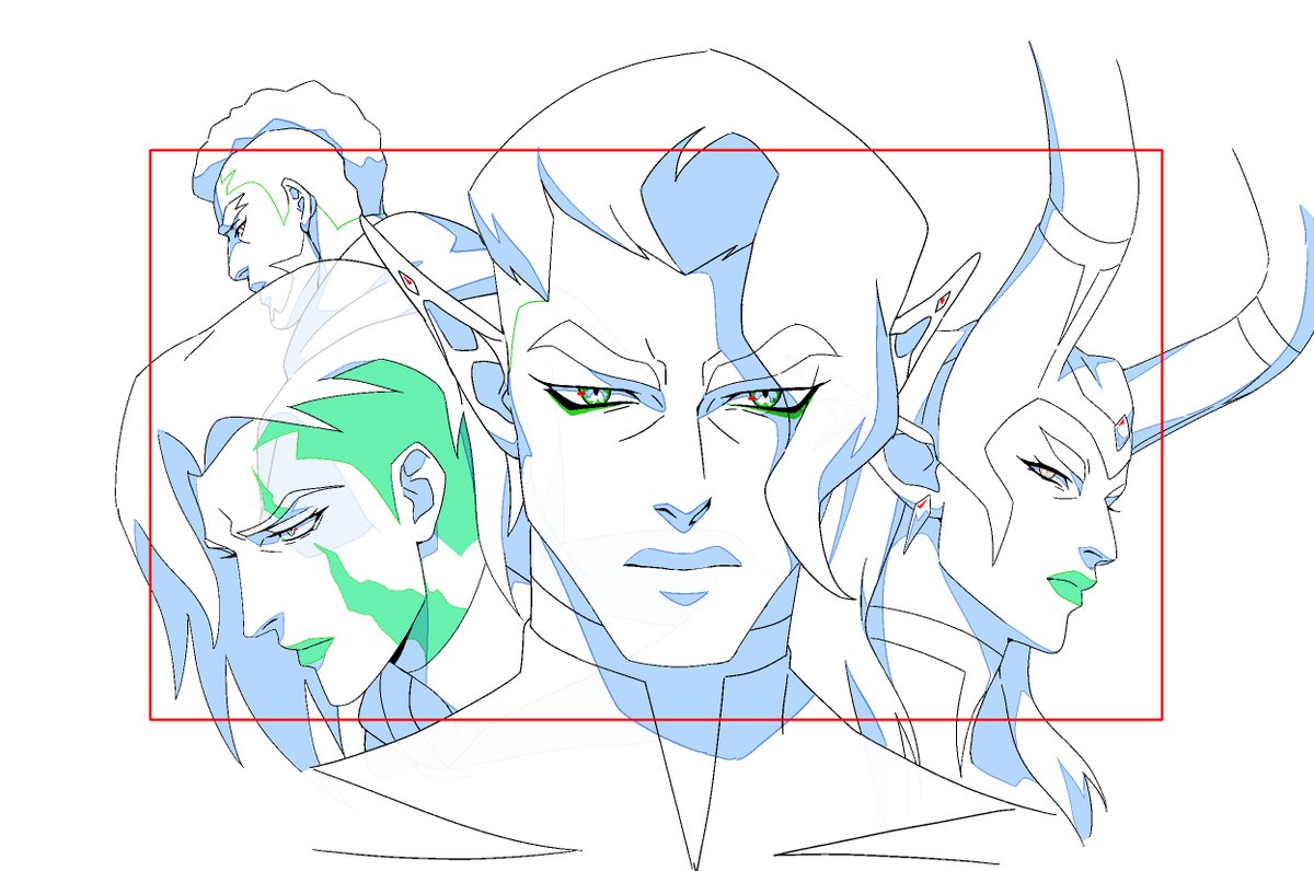 hi ya'll i hope youve been enjoying the mighty nein~ ✨ i had the honor of working on the layouts for the intro!

 here are a few that i liked a lot, will post more soon  

huge thanks to @/_unagidon and @/mmmjoos for both of their direction!