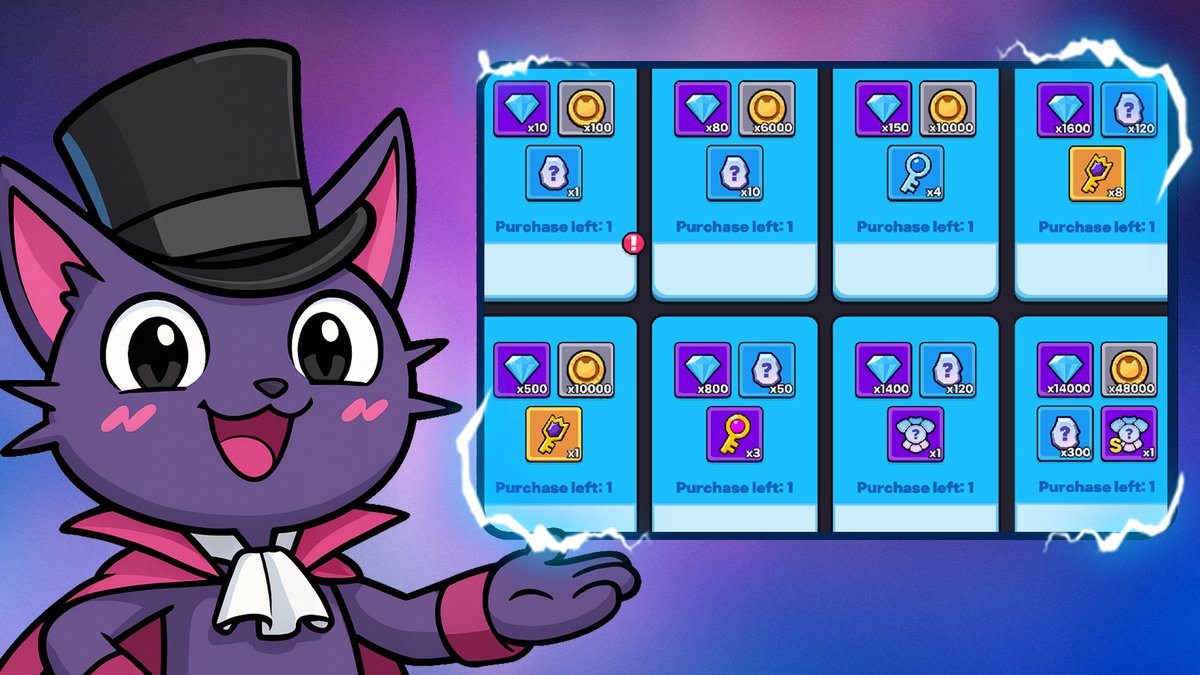 ⚡️ Daily, Weekly &amp; Monthly Packs: Updated for Launch

Refresh-based reward packs now offer improved value and clearer progression. Each cycle gives you resources that map to where players typically struggle:

⭐️ Daily Packs: Quick progression boosts
⭐️ Weekly Packs: Mid-game