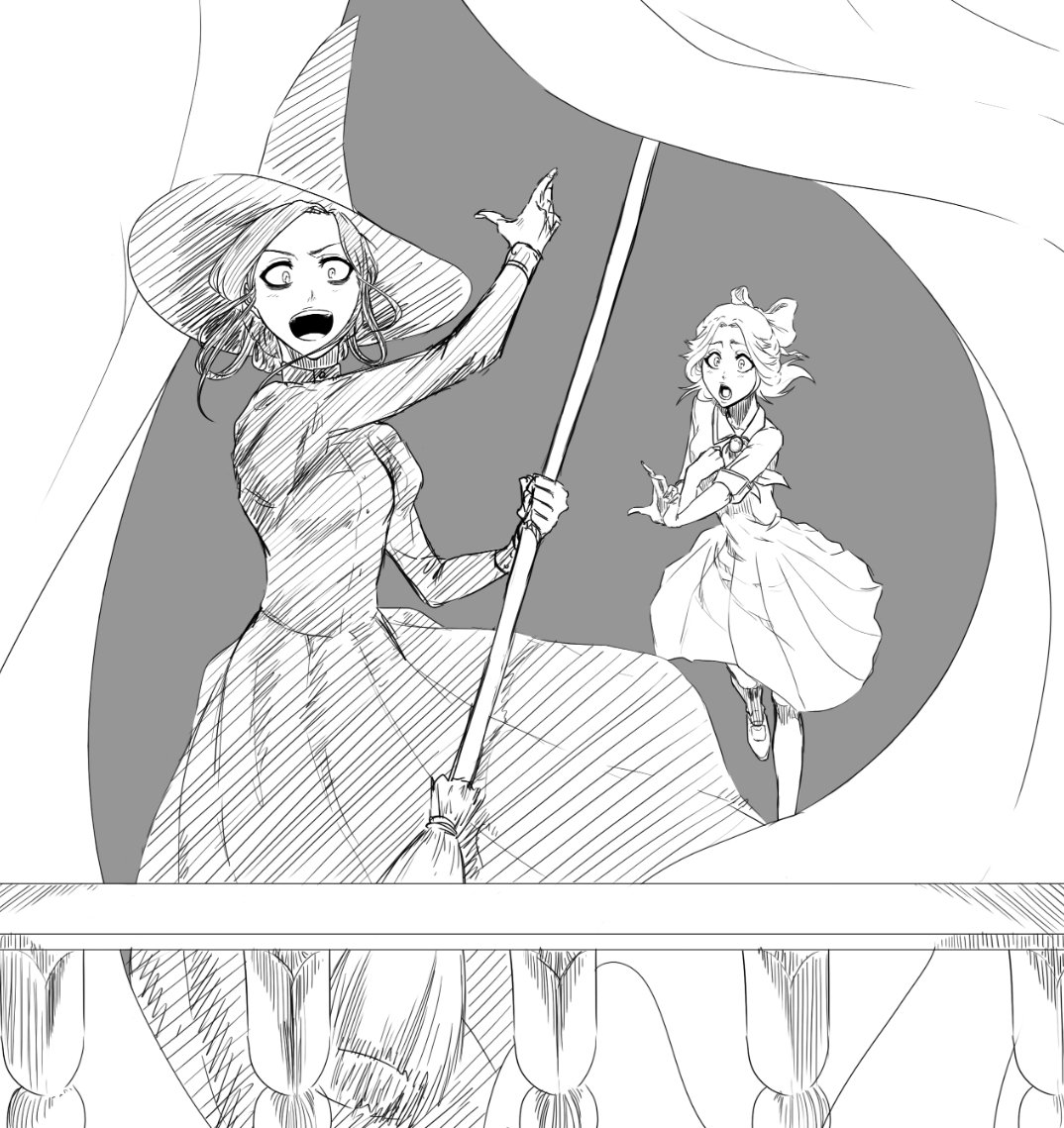 Art_Might's tweet photo. Watched the new Wicked movie and was reminded of this oldoldold art of Morri and Sakurana (@pi_koneko) in Elphaba and Glinda's place

"No Good Deed" is very Morri coded— https://t.co/rm9mrB7Lba