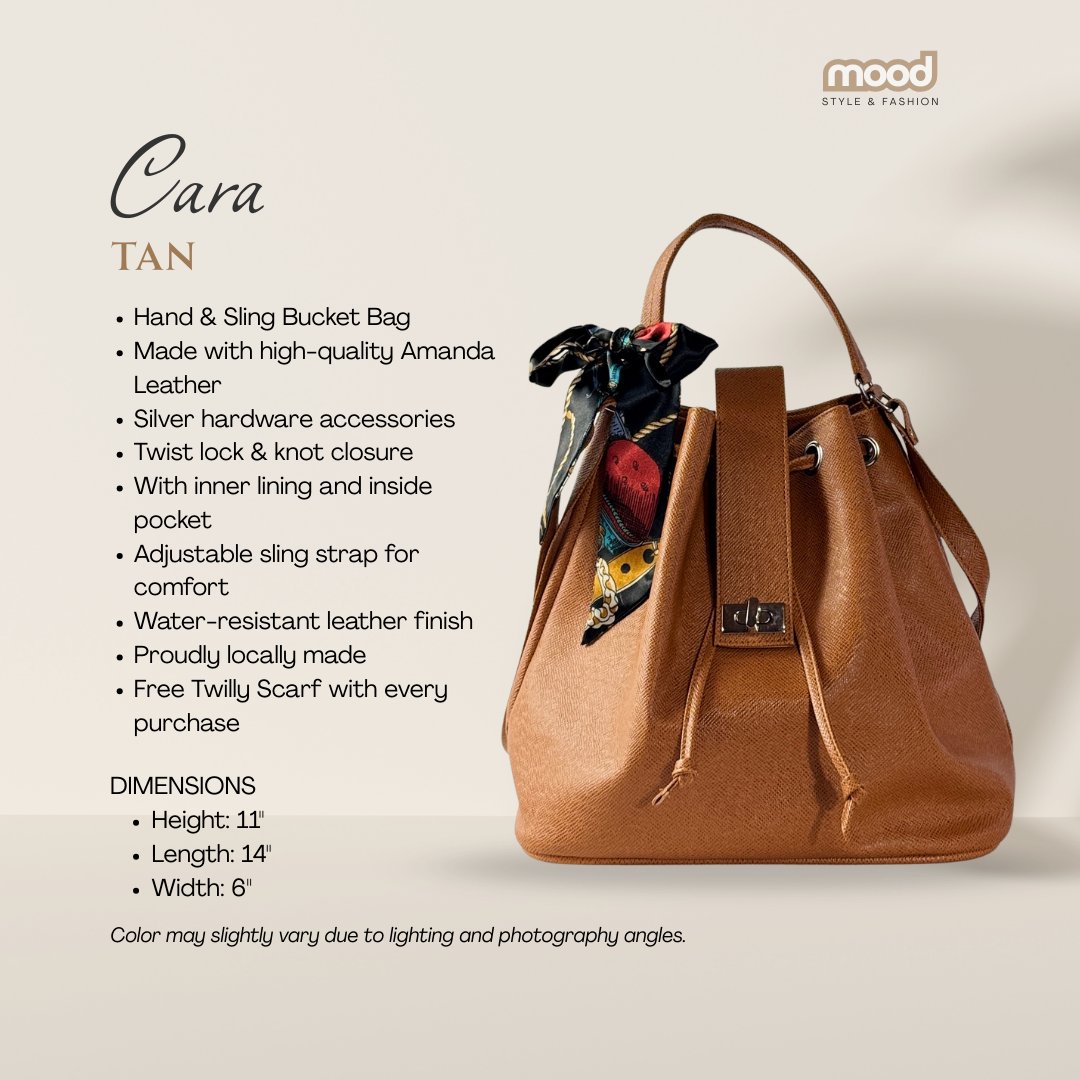redbite29's tweet image. Fresh, soft, and effortlessly stylish — meet Cara Bag in Tan.

This bucket bag is made with premium Amanda Leather and designed with a water-resistant finish for daily use.

Comes with a Free Twilly Scarf to complete your look.

✨ Order Here
technowealthcreators.com/eshop/detail/c…