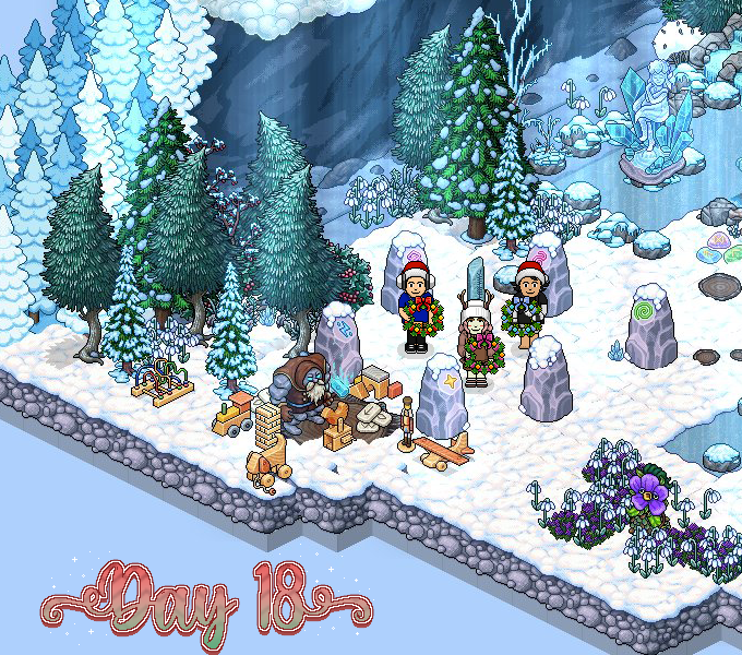 🎁18th Day of Christmas GIVEAWAY!🎁
Enter to win a festive room filled with furni, rares &amp; coins!🎅
- Follow <a href="/HabboQuestsWeb/">HabboQuests.co</a> 
- Register on HabboQuests.co
- Repost and like
- Tag a friend or us!

Check out our Discord for more daily giveaways! discord.gg/habboquests